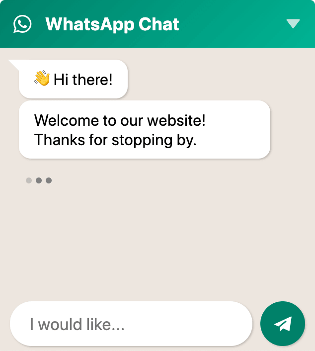 The WhatsApp Chat Window