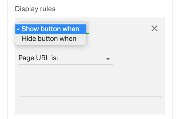 Select if you want to include or exclude visitors for specific countries by making the appropriate selection.